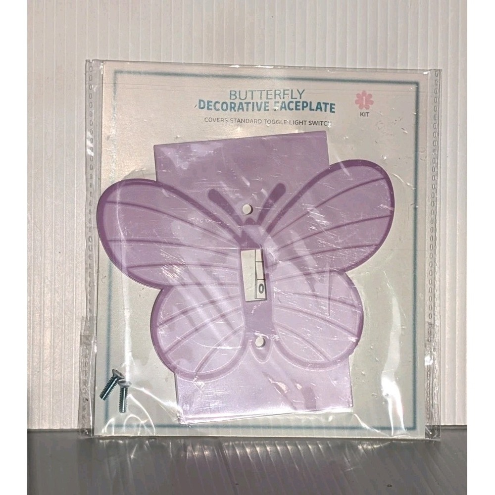 Kids new BUTTERFLY DECORATIVE FACEPLATE light wall switch cover 2024 target
